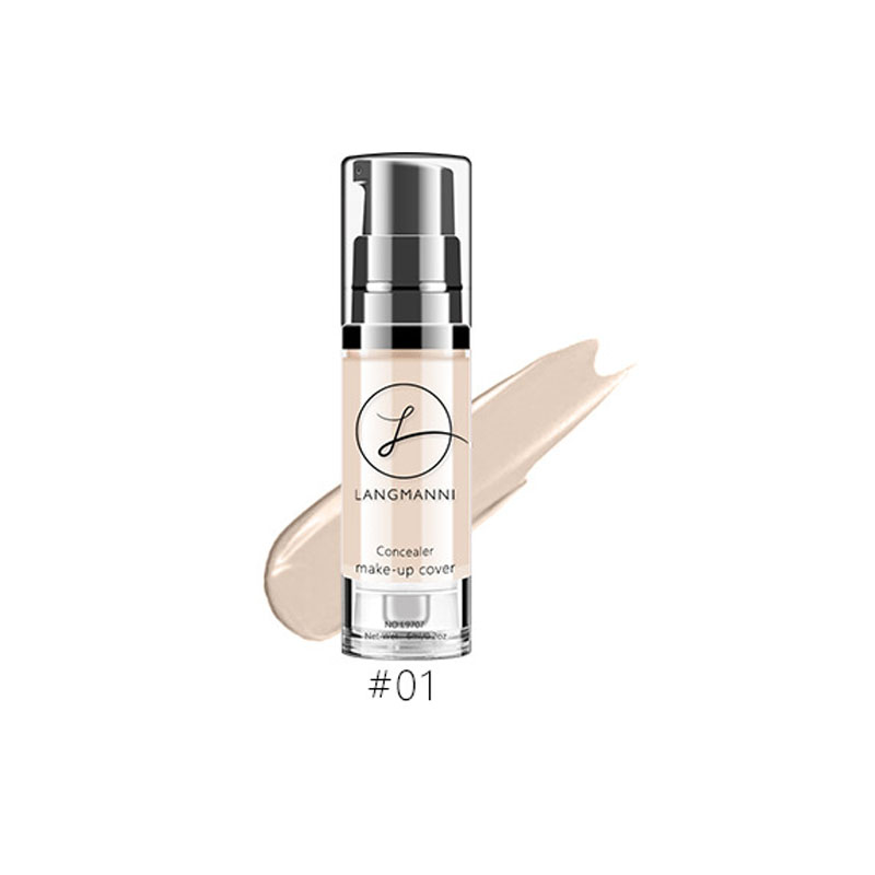 Liquid Foundation Concealer - Waterproof Full Coverage Makeup