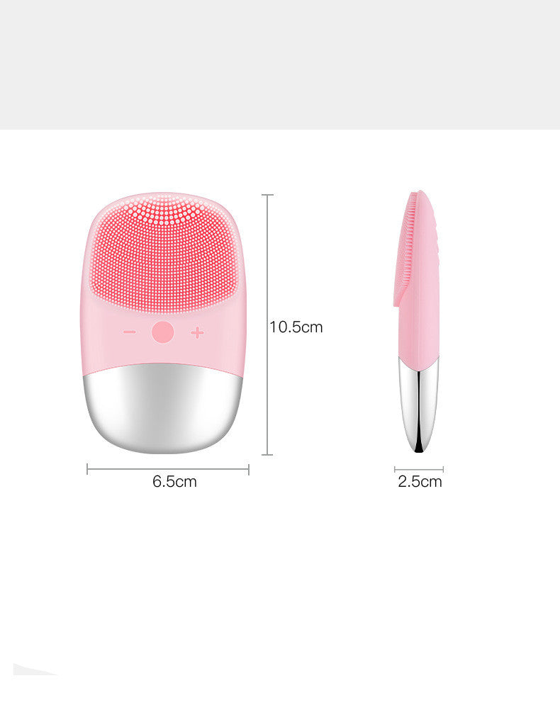 Electric Silicone Facial Cleansing Brush - Sonic Skin Massager