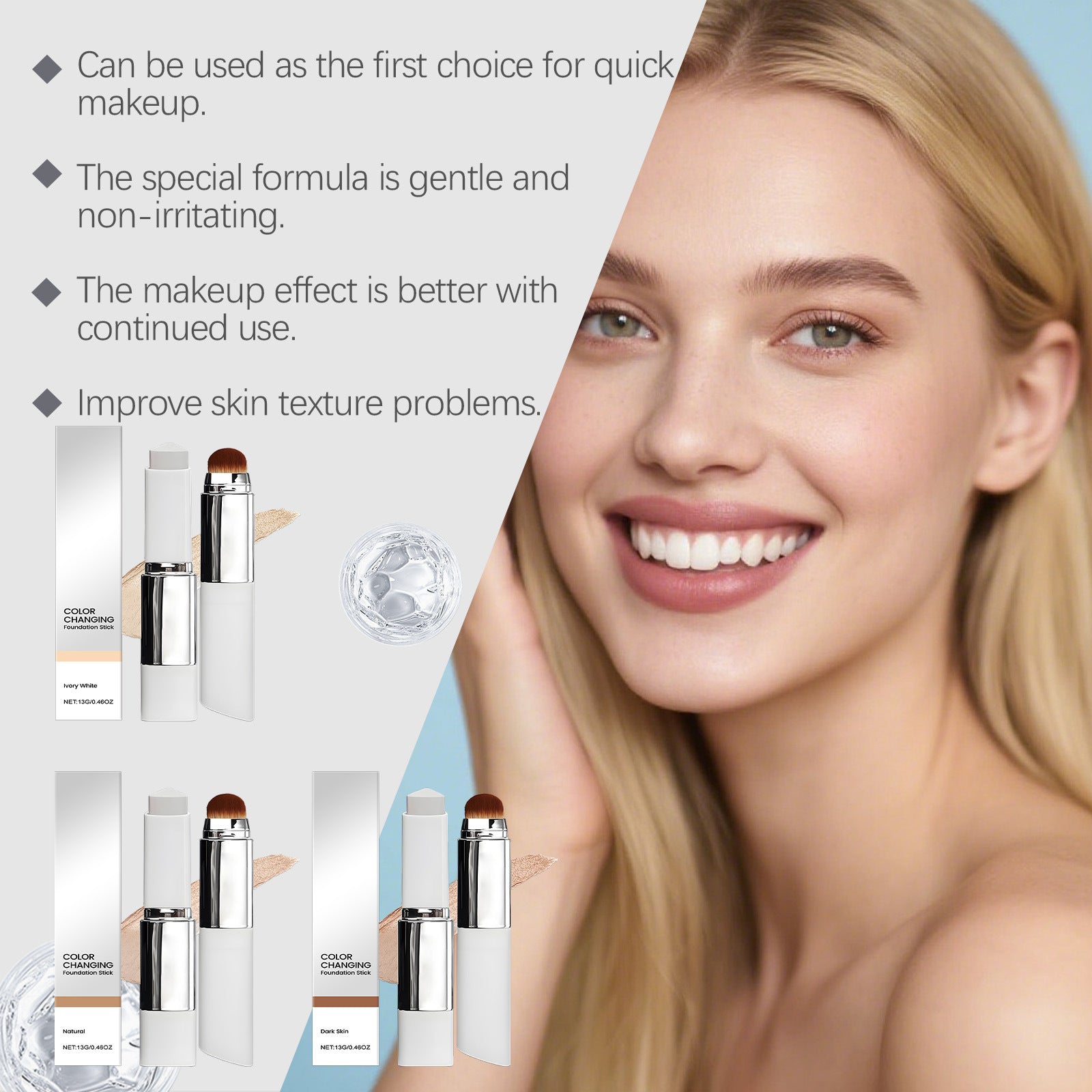 Smooth Matte Foundation - Lightweight Daily Wear Formula