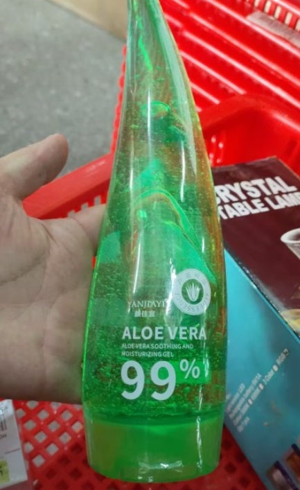 Aloe Vera Gel Face Cream - Intensive Moisturizing & Soothing