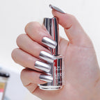 Mirror Chrome Nail Polish - Metallic Stainless Steel Finish