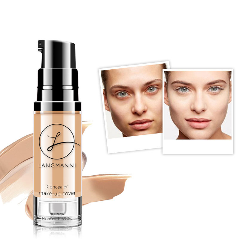 Liquid Foundation Concealer - Waterproof Full Coverage Makeup
