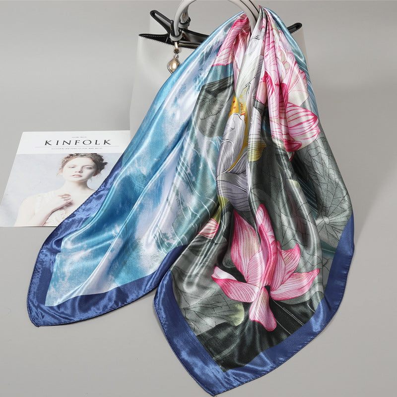 Women's New Spring Summer All-Match Thin Scarf Shawl