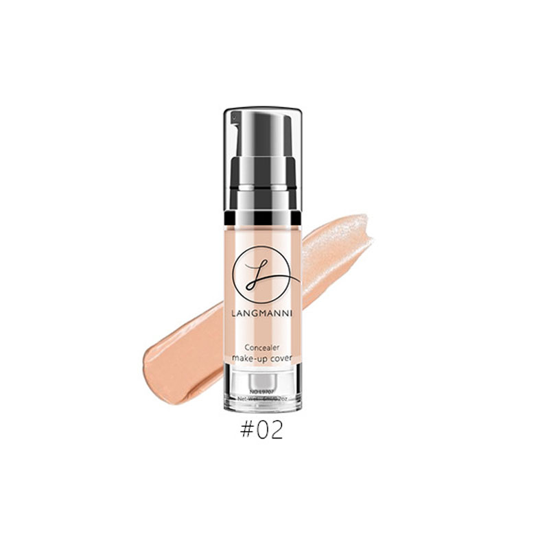 Liquid Foundation Concealer - Waterproof Full Coverage Makeup