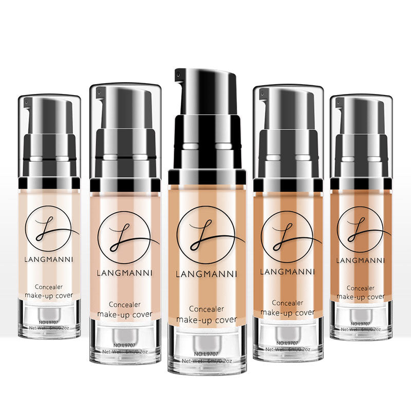 Liquid Foundation Concealer - Waterproof Full Coverage Makeup