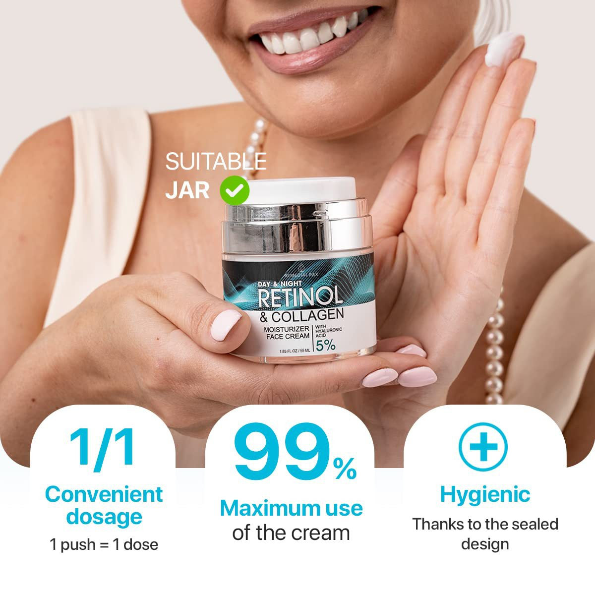 Premium Collagen Cream - Anti-Aging Facial Moisturizer