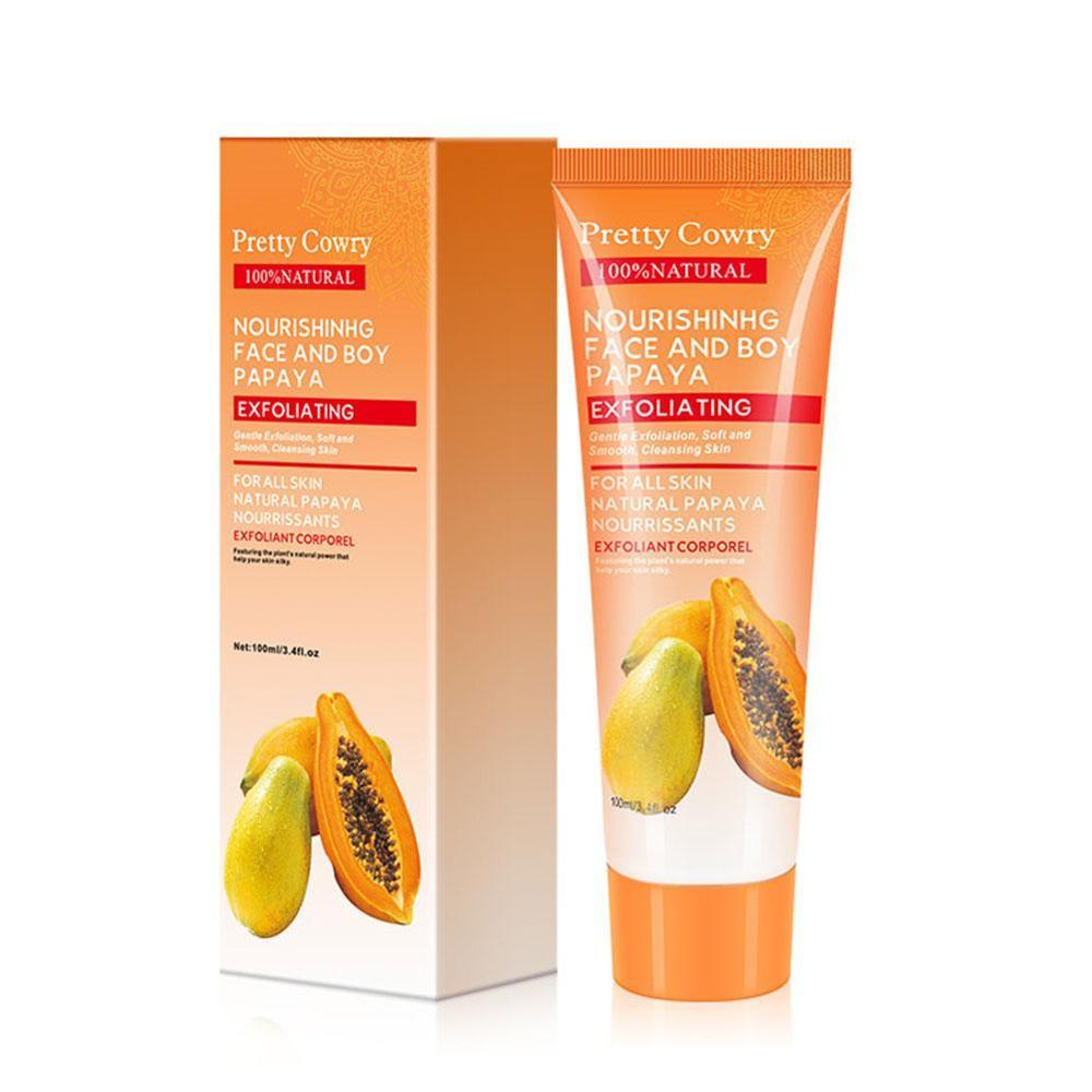 Cucumber & Papaya Facial Exfoliating Gel - Gentle Cleansing & Renewal
