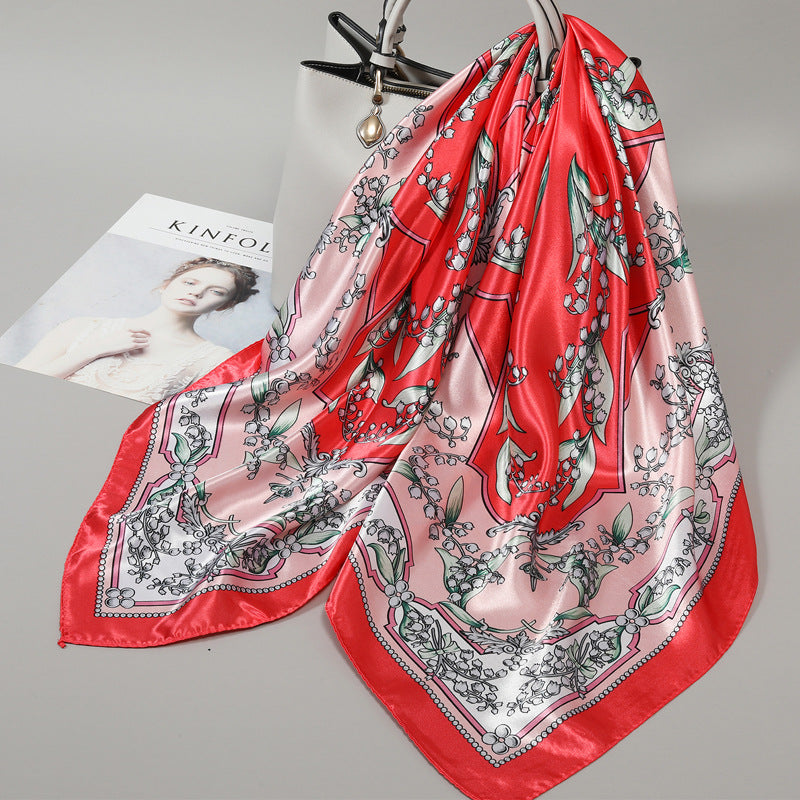 Women's New Spring Summer All-Match Thin Scarf Shawl