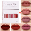 Matte Liquid Lipstick Set - 6 Waterproof Long-Lasting Lip Colors